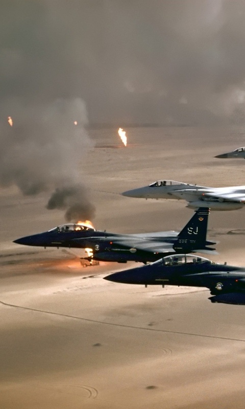 Пустынный шторм обои