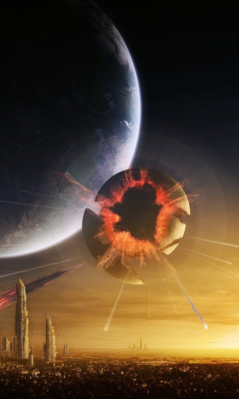 Катастрофа планетарного масштаба обои