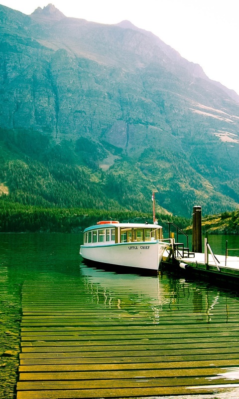 Пароходик обои