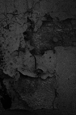 Обгоревшая стена обои