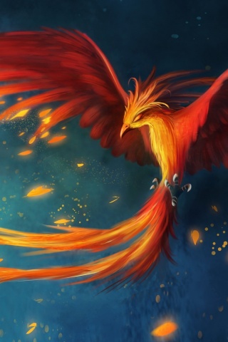 Феникс обои