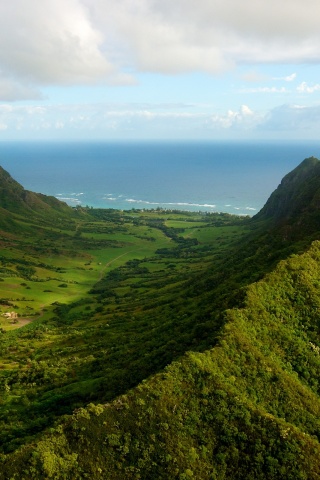 Горный хребет обои