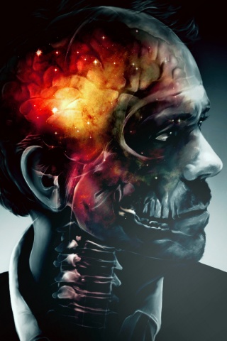 В голове доктора Хауса обои