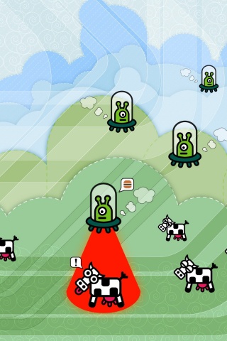 Пришельцы воруют коров обои