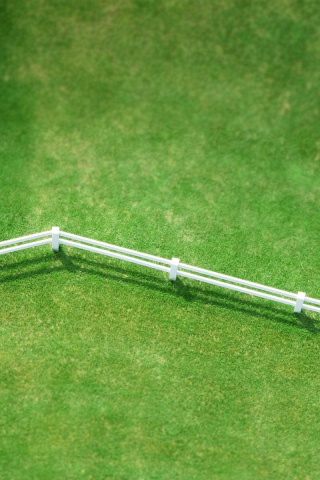 Белый заборчик обои