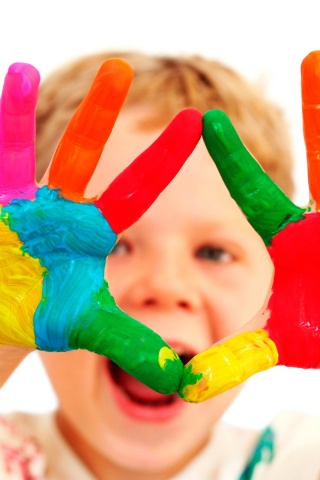 Раскрашенные руки обои