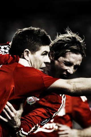 Радость от забитого гола обои