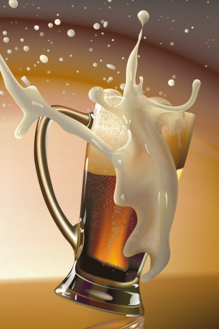 Кружка пива обои