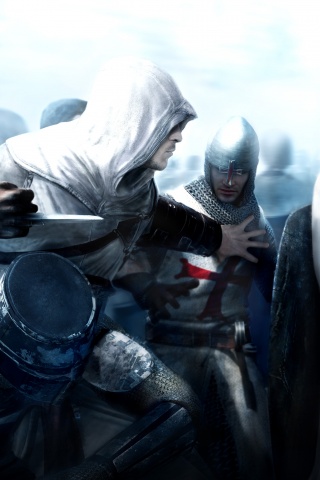 Ассасин убивает томплиера обои