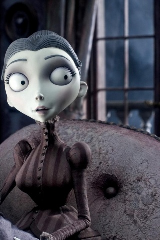 Мертвая невеста вышивает обои