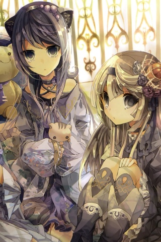 Три лоли обои