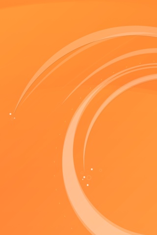 Оранжевая спираль обои