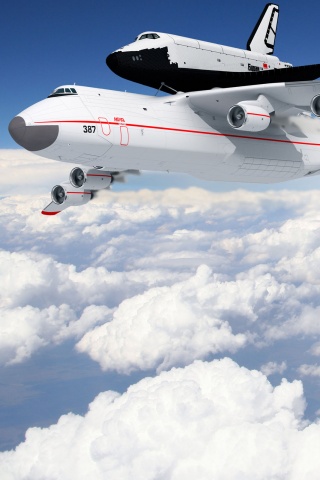 Авиатранспортировка Бурана обои