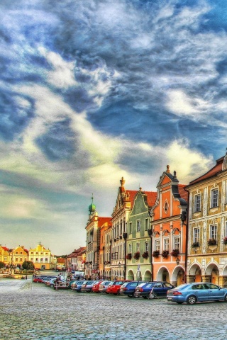 Домики в Чехии обои