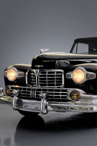 Черный ретро авто обои