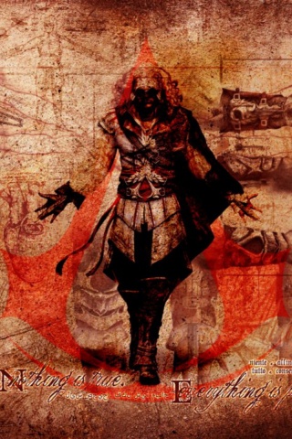 Гравюра Assasins Creed обои