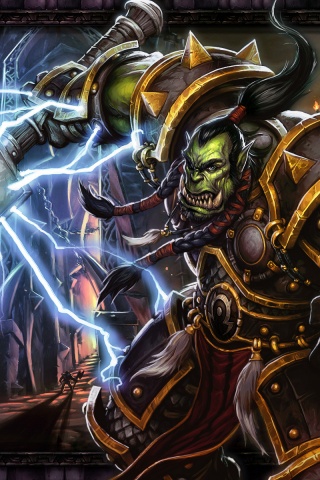 Орк из WOW обои