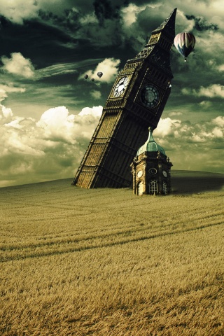 Лондон через тысячи лет обои