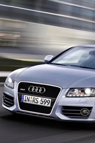 Ауди на скорости обои