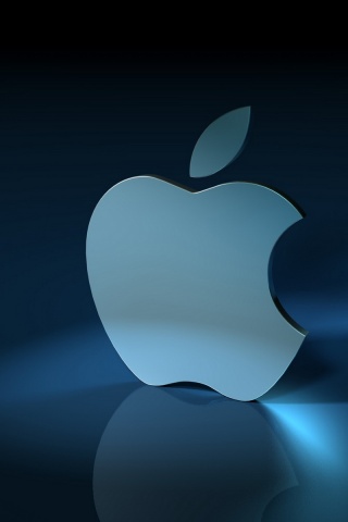 3D логотип Apple обои