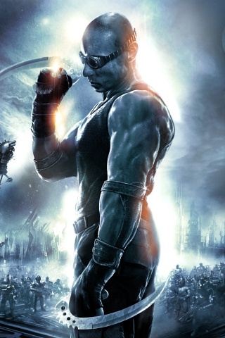 Риддик с клинками обои