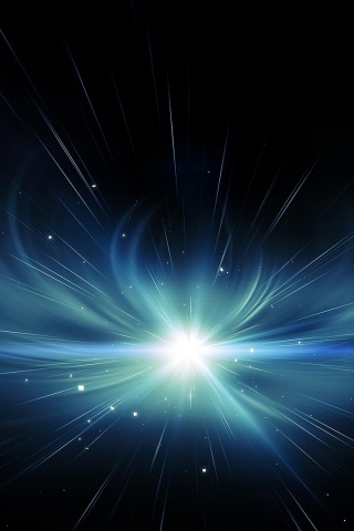 Летящий на тебя свет обои