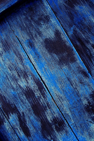 Некогда синий забор обои