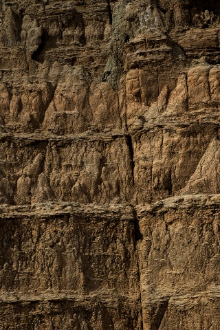 Скалистый обрыв обои