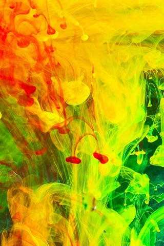 Краска растворяется в воде обои