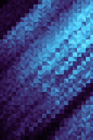 Синий квадратный узор обои