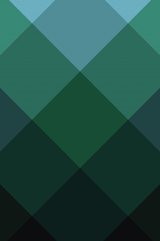 Зелёные ромбы обои