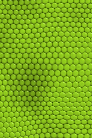 Зеленая сотообразная структура обои