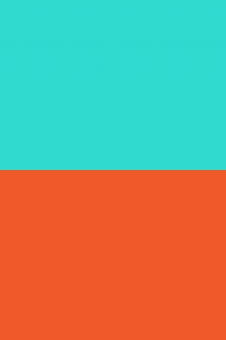 Голубая и оранжевая полосы обои