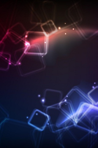 Светящаяся геометрия обои