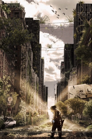 Постапокалиптический мир обои