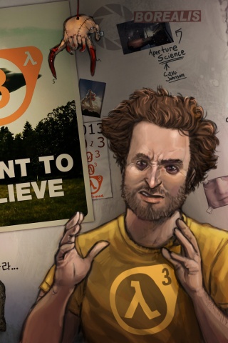 Half Life 3 - I want to believe обои