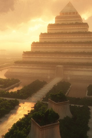 Пирамида обои