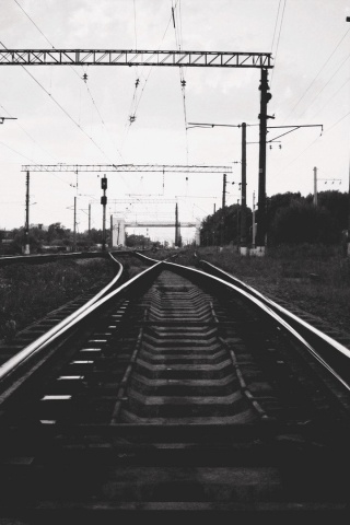 Железнодорожные пути обои