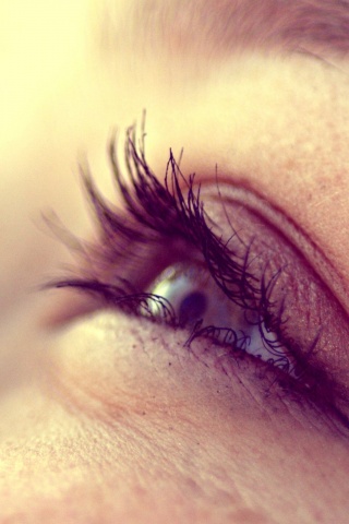 Девичье лицо обои