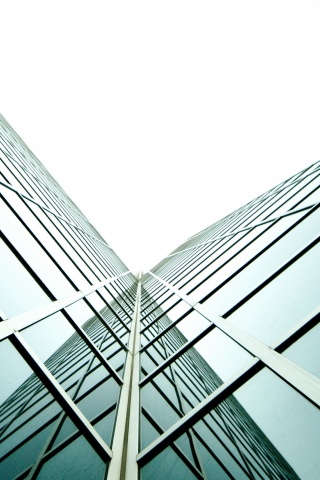 Стекло и сталь обои