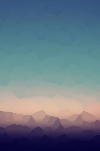 Минималистичный пейзаж обои