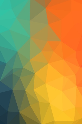 Фон с разноцветными треугольниками обои