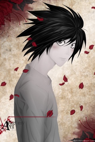 Тетрадь смерти, фанарт обои