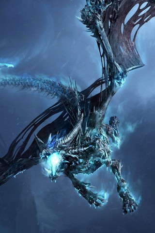 Ледяной дракон обои