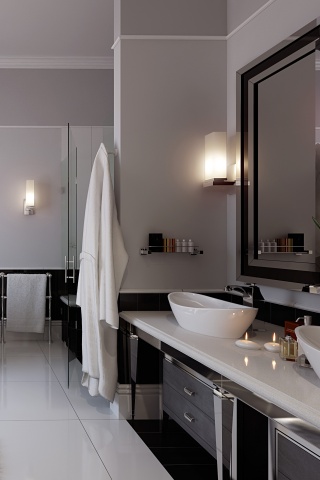 Современная ванна обои