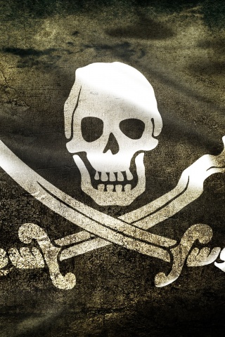 Пиратский флаг обои