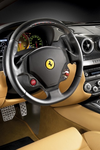 Салон феррари обои