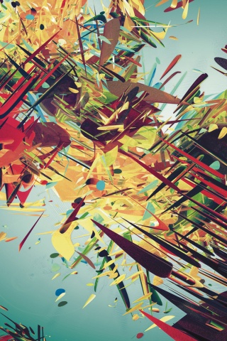 Сумасшедшая абстракция обои