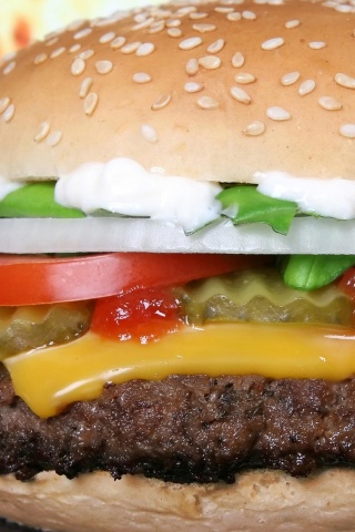 Чизбургер обои