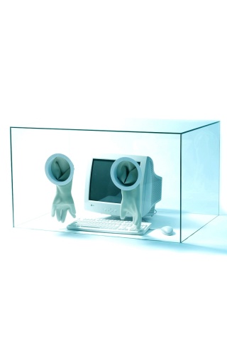 Зараженный компьютер обои